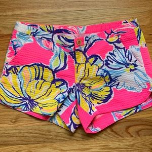 EUC Lilly Pulitzer Shorts Sz 0